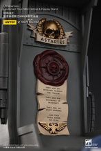 Load image into Gallery viewer, Ultramarines Lieutenant Titus' MKX Helmet & Display Stand