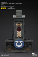Load image into Gallery viewer, Ultramarines Lieutenant Titus' MKX Helmet & Display Stand