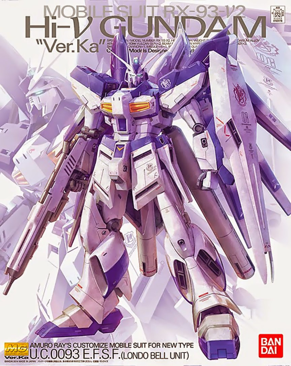 1/100 MG HI-V Gundam Ver.Ka – Hawk Collectibles