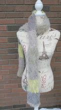 Load image into Gallery viewer, Warm Cable Knit Scarf FAUX Angora Knitted Shawl Christmas Gift for Woman, Mom Gift