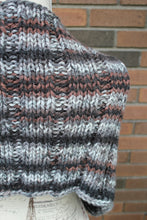 Load image into Gallery viewer, Men's Oversized Infinity Scarf Hand Knitted Circle Scarf, Tube Scarf, Neck Warmer, Warm Winter Scarf, Unisex Christmas Gift