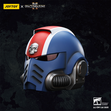 Load image into Gallery viewer, Ultramarines Lieutenant Titus' MKX Helmet
