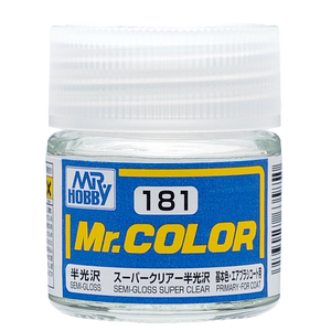 Mr. Color 181 - Semi-Gloss Super Clear (Semi-Gloss/ Primary)
