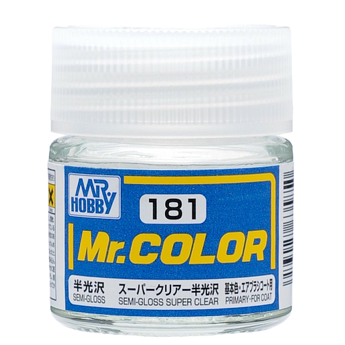 Mr. Color 181 - Semi-Gloss Super Clear (Semi-Gloss/ Primary)