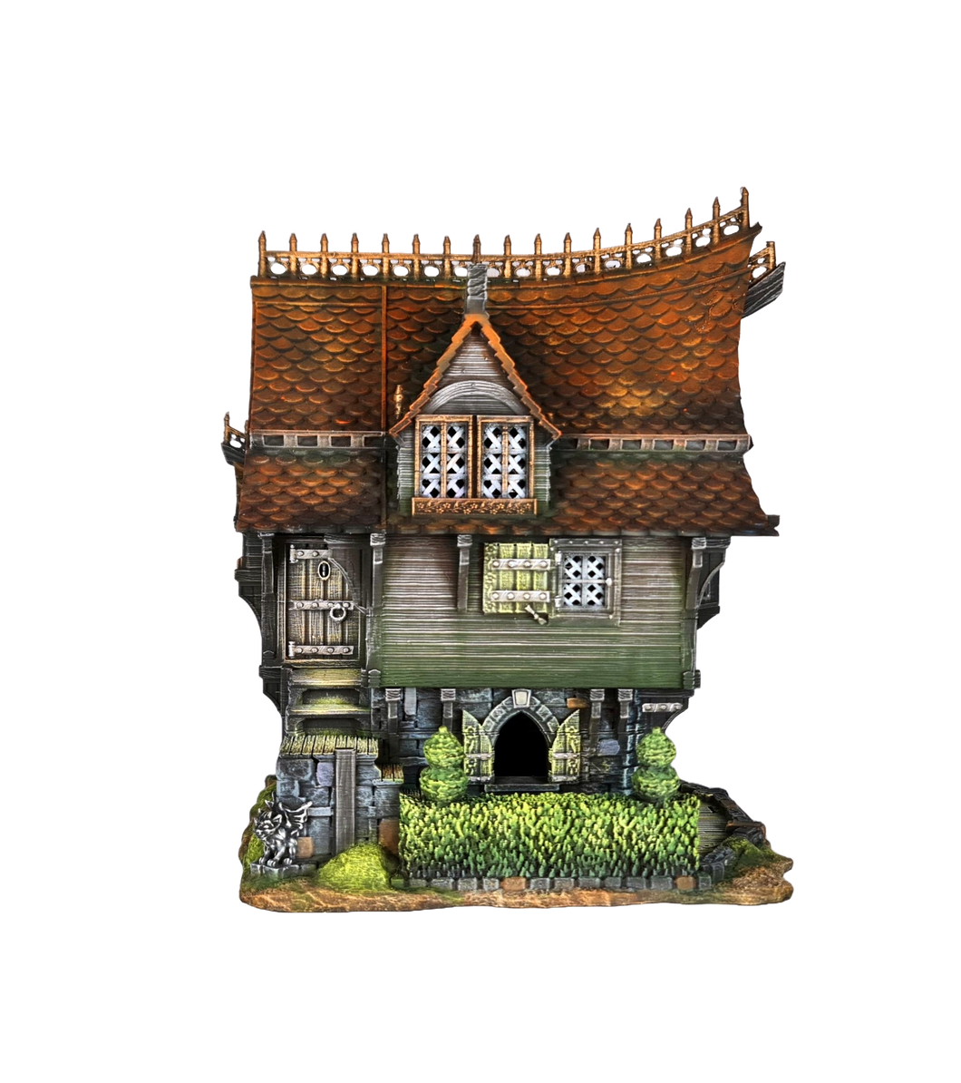 RED ROSE LODGE -MEDIEVAL TOWN SET