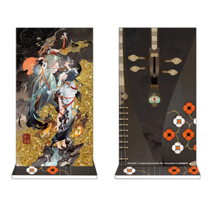 Hatsune Miku Big Glitter Acrylic Block: Shimian Maifu Ver.