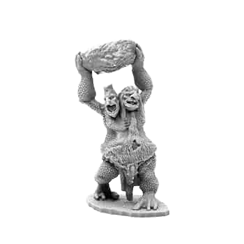 Pre-Owned: Reaper Bones Two Headed Troll