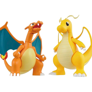 POKEMON MODEL KIT CHARIZARD & DRAGONITE