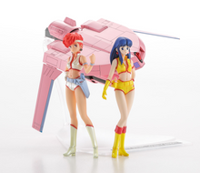 Load image into Gallery viewer, 1:20 [DIRTY PAIR] 1/20 KEI &amp; YURI w/1/300 LOVELY ANGEL Plastic Model Kit
