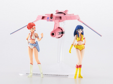 Load image into Gallery viewer, 1:20 [DIRTY PAIR] 1/20 KEI &amp; YURI w/1/300 LOVELY ANGEL Plastic Model Kit
