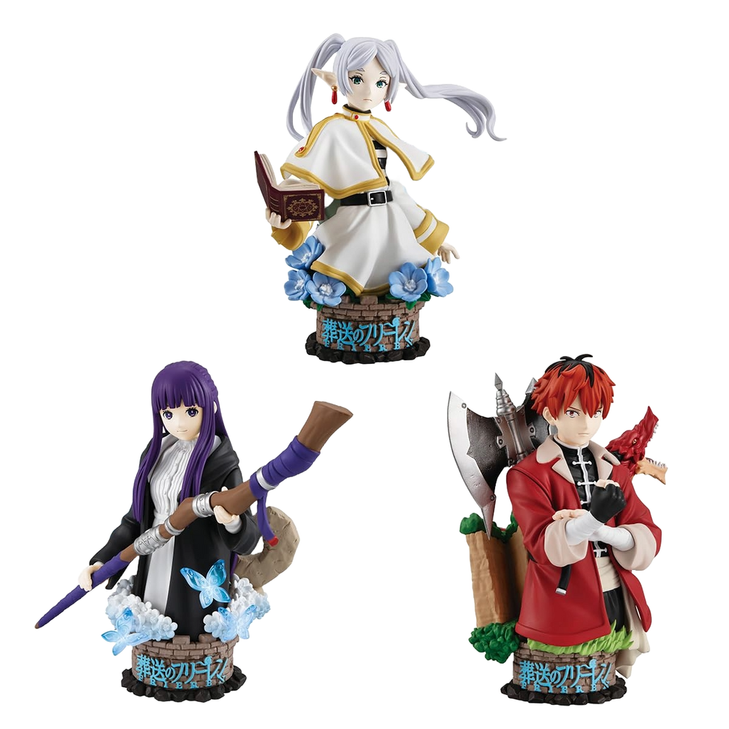 PETITRAMA SERIES EX FRIEREN, BEYOND JOURNEY'S END SET W\HIMMEL STATUE