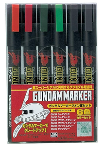 Gundam Marker Set - Zeon Marker