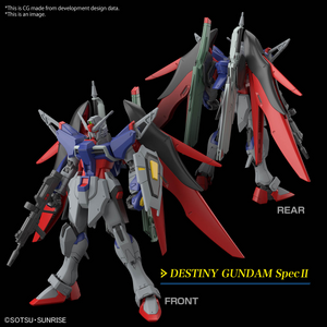 HG 1/144  Destiny Gundam Spec 2 & Zeus Silhouette