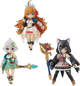 DESKTOP ARMY PRINCESS CONNECT RE DIVE 3PC DISPLAY