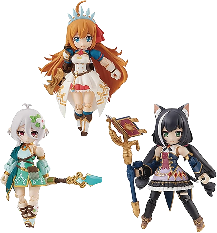 DESKTOP ARMY PRINCESS CONNECT RE DIVE 3PC DISPLAY