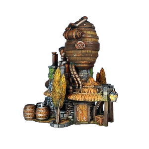 BEER BREWERY -MEDIEVAL TOWN SET