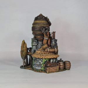 BEER BREWERY -MEDIEVAL TOWN SET
