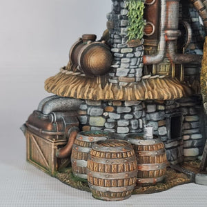 BEER BREWERY -MEDIEVAL TOWN SET