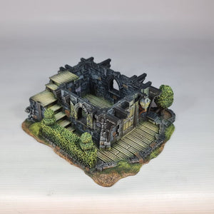 RED ROSE LODGE -MEDIEVAL TOWN SET