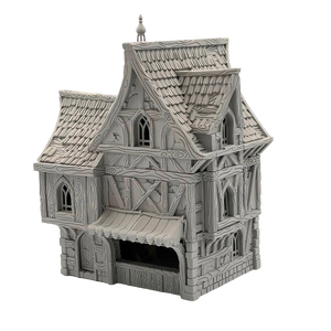 The Merchant's House - Fantasy Store - Medieval Building - The Hamlet of Misty Hollow