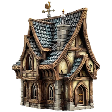 Load image into Gallery viewer, The Cottage - Fantasy Medieval House - Hamlet of Misty Hollow
