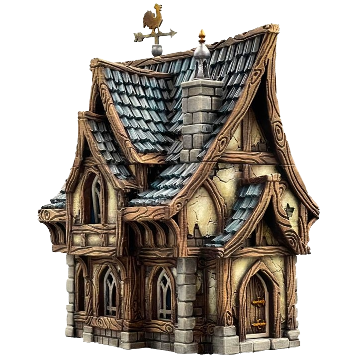 The Cottage - Fantasy Medieval House - Hamlet of Misty Hollow