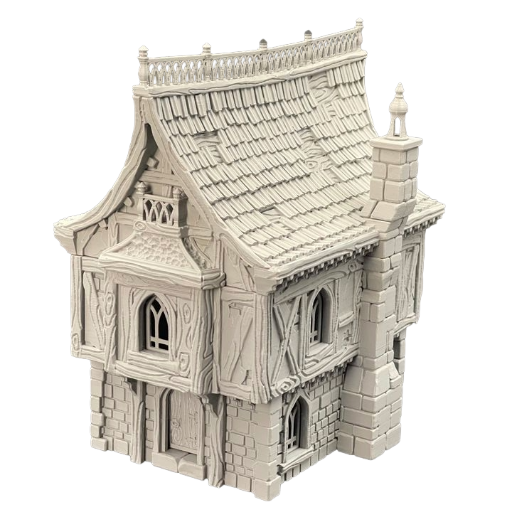 Fantasy House - Medieval Building - Hamlet of Misty Hollow