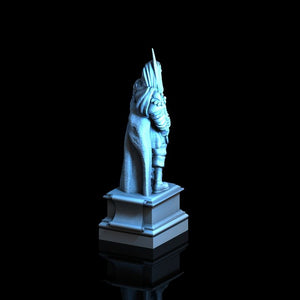 CAPTIAN OF THE GUARD STATUE-MEDIEVAL TOWN SET