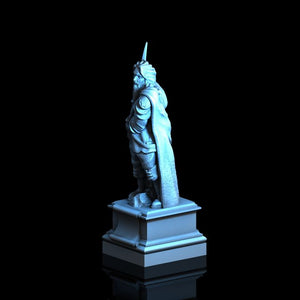 CAPTIAN OF THE GUARD STATUE-MEDIEVAL TOWN SET