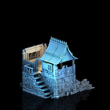 Load image into Gallery viewer, RUINED HOUSE -MEDIEVAL TOWN SET
