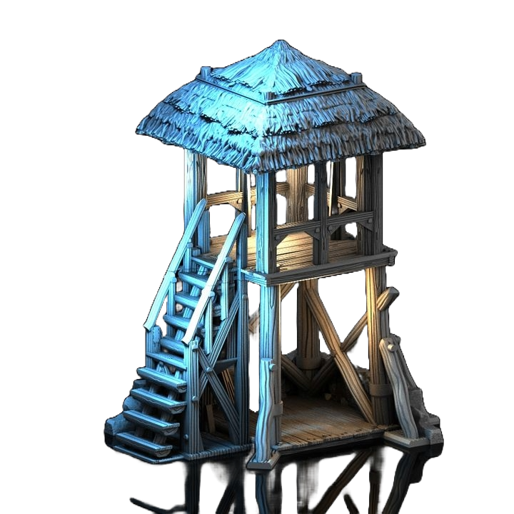 WATCH TOWER -MEDIEVAL TOWN SET