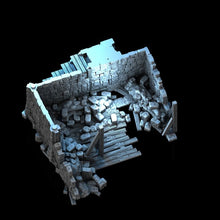 Load image into Gallery viewer, RUINED HOUSE -MEDIEVAL TOWN SET
