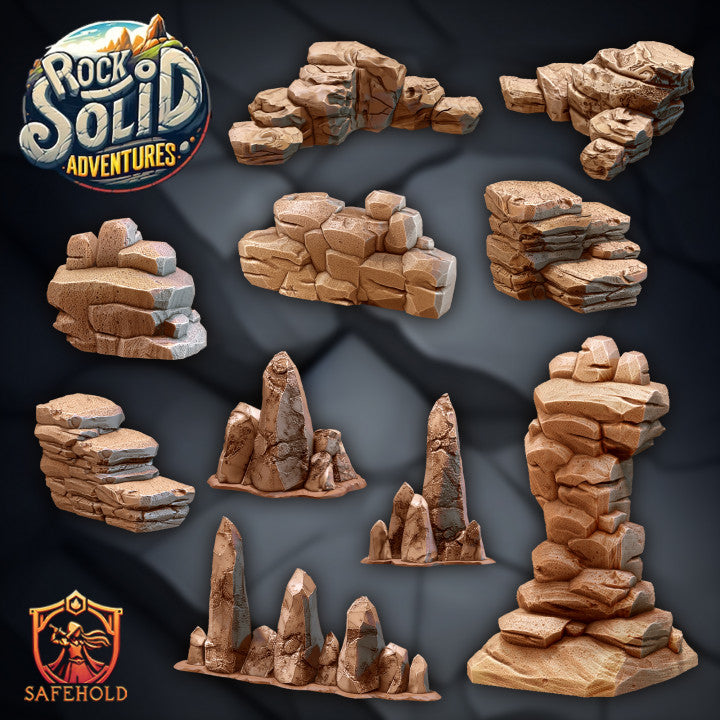 ROCK COVER & STAIR SET