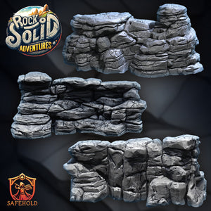 ROCK WALL SET 3pc