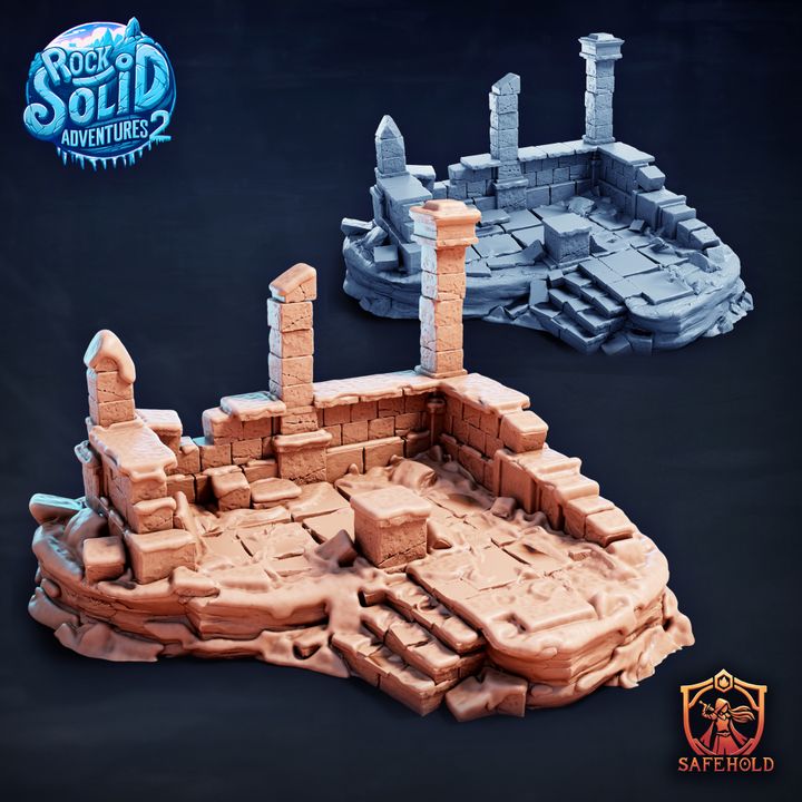 ROCK SOLID 2:RUINS PILLAR PLATFORM
