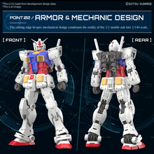 Load image into Gallery viewer, RG 1/144 RX-78-2 GUNDAM Ver.2.0 Plastic Model Kit
