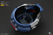Load image into Gallery viewer, Ultramarines Lieutenant Titus' MKX Helmet

