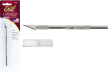 Load image into Gallery viewer, Aluminum Handle #1 Knife w/5 Assorted Blades &amp; Cap
