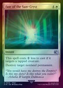 Fate of the Sun-Cryst *Foil*